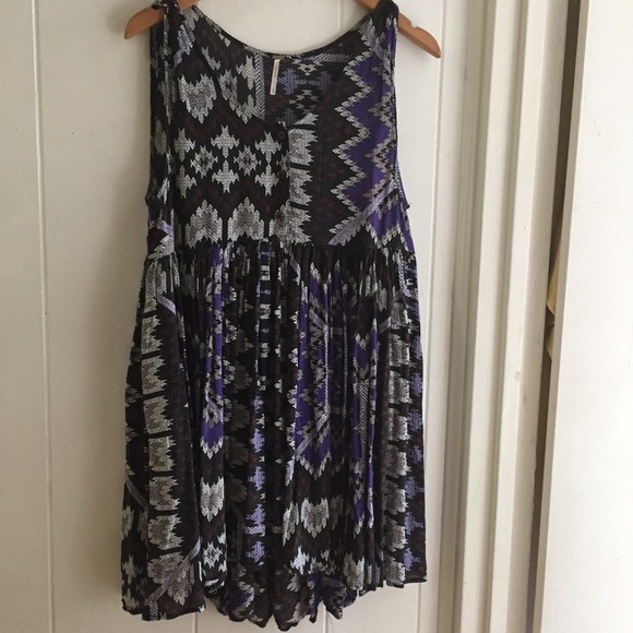 Free People Tops - Free People. Geometric design tunic.